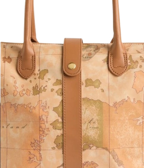 Alviero Martini 1A Classe  Borsa Shopping Soft  ripiegabile C S035 6001 col. 0010 Nat.