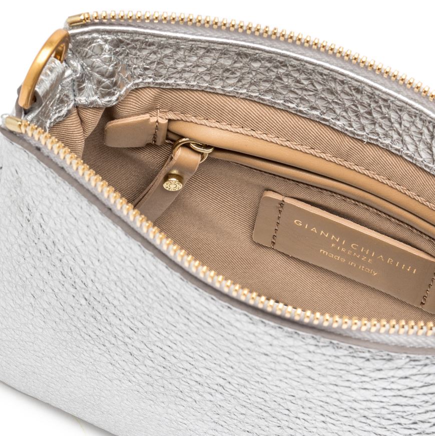 Gianni Chiarini BROOKE  Borsa in Pelle C/Tracolla BS 875 TKL Silver
