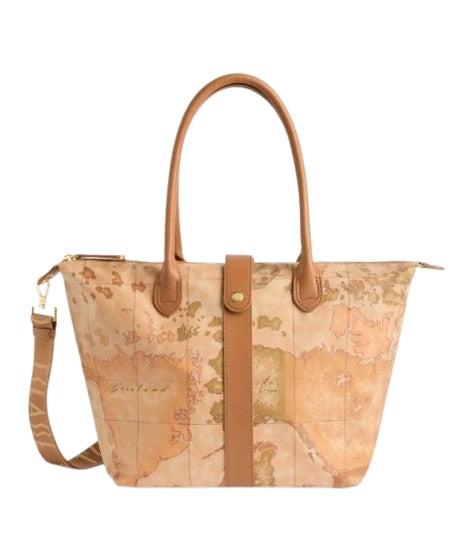 Alviero Martini 1A Classe  Borsa Shopping Soft  ripiegabile C S035 6001 col. 0010 Nat.