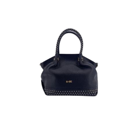 M BRC Borsa  a mano  In Pelle Linea Chiodo  T165 Nero