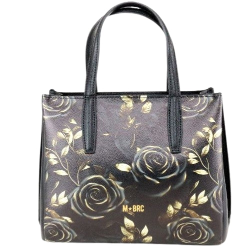 M BRC Borsa  a Tracolla  In Pelle Linea Palmellato T176 Colore Nero