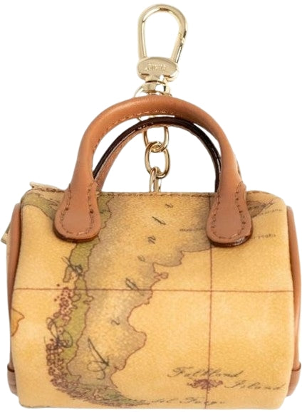 Alviero Martini 1A Classe Geo Classic Charms Mini-bauletto   C W380 6000 Col. 0010 Natural