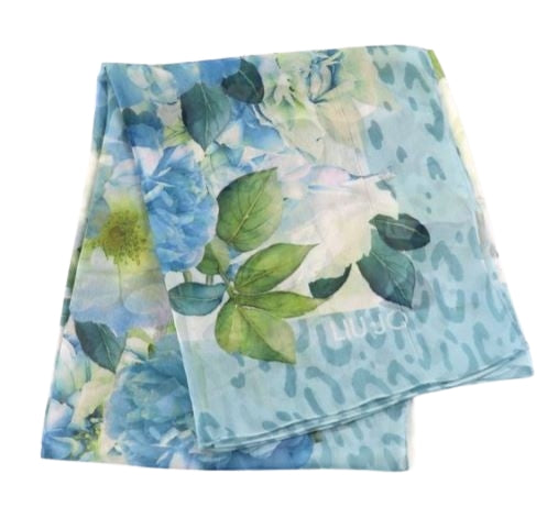 Liu Jo  Foulard Peony Flower 2A6044 T2745 Col. 09045 Dusty blue