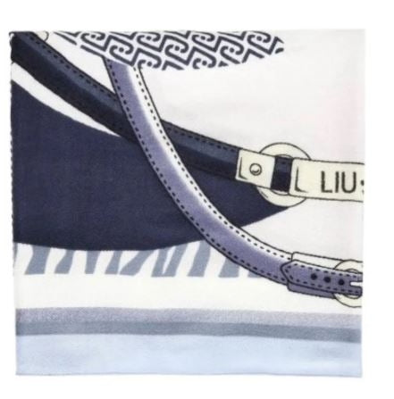 Liu Jo Ecs Foulard   Metal mix logo 2F6070 T2738 Col. X0581 Tempest