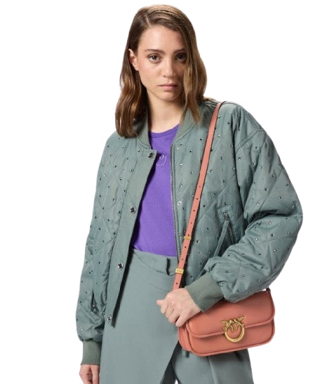 Pinko Borsa Love Box Baguette Marrone Aragona