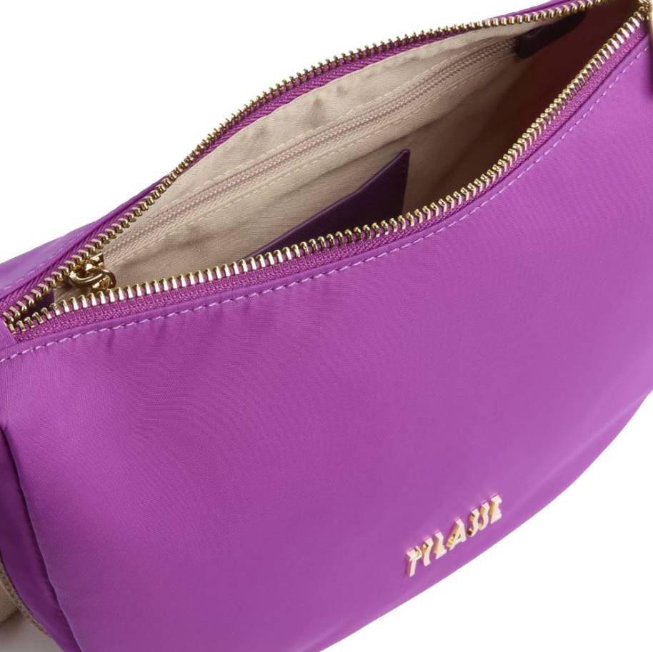 Alviero Martini 1A Classe Borsa Mezzaluna Piccola a Tracolla   LGZ67 9762 Col.  0261 Purple Bou