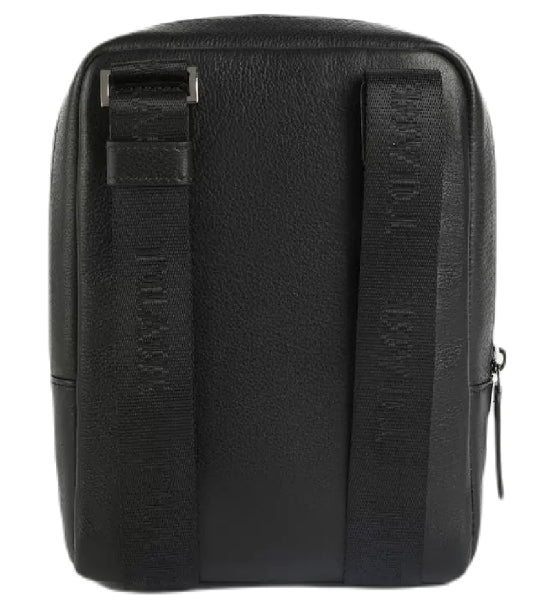 Alviero Martini Tracolla Uomo Pelle Nero Inserto Geo Classic BV G556 5610 Nero
