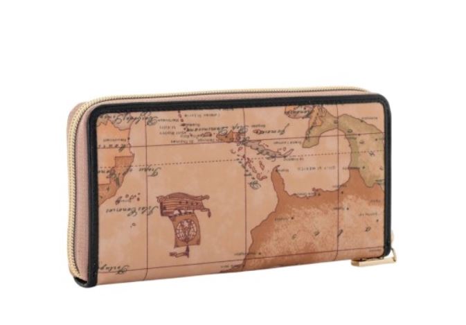 Alviero Martini 1A Classe Portafoglio Donna Ziparound L PO94  S578 Col 0001 Black