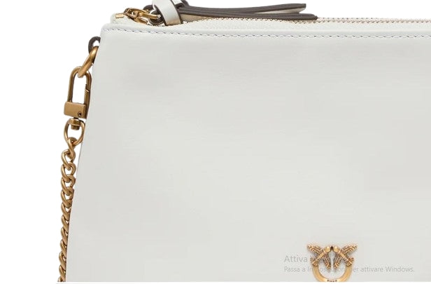 Pinko  Borsa a tracolla  Triplet  Mini  White