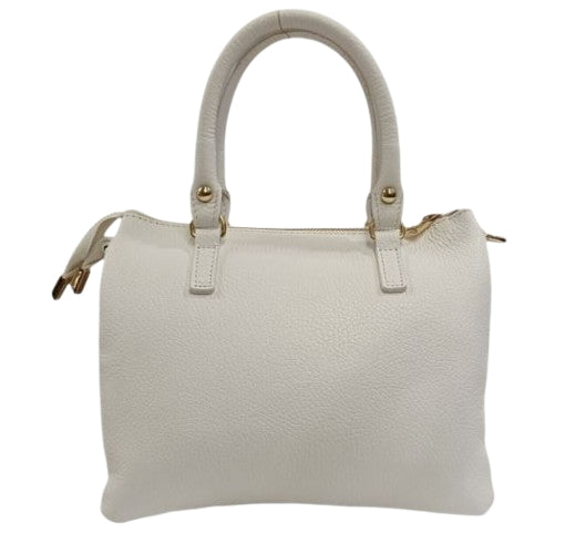 M BRC Borsa A Tracolla in Pelle Linea Piuma C156 Colore Bianco