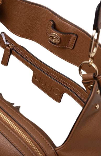 Borsa  Liu Jo  M Satchel CIRRY AA6185 E1012 Col. 71409 Mocha