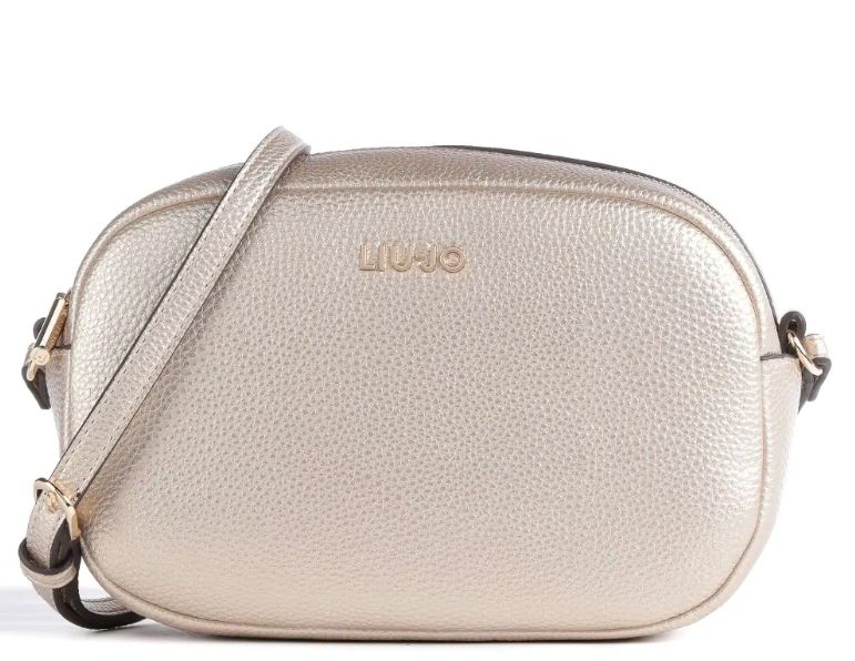 Liu Jo Tracolla ECS M Camera Case Caliwen AF3377 E0086 Light Gold