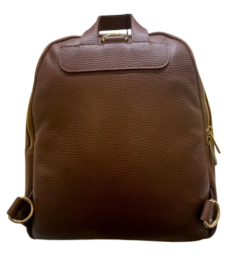 MBrc Borsa Zaino in pelle Linea Obona G112 Marrone