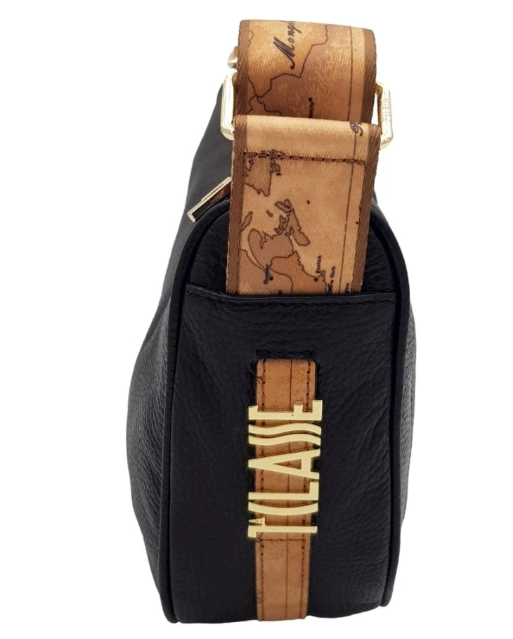 Alviero Martini 1A Classe Chic Soul Sottospalla Hobo LC42 8630 Col 0001 Nero