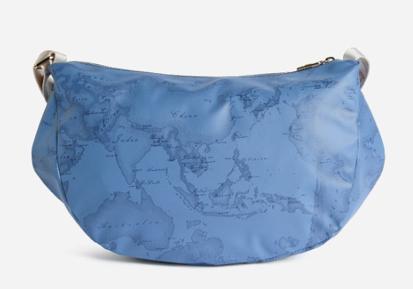 Alviero Martini 1A Classe Borsa Tracolla  Mezzaluna Piccola  LM LF53 9942 Col. 0154 Blue Jeans