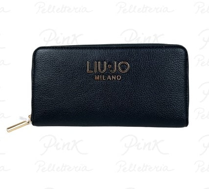 Liu Jo Portafoglio Caliwen XL ZIP AROUND AF5170 E0058 COL. 22222 nero