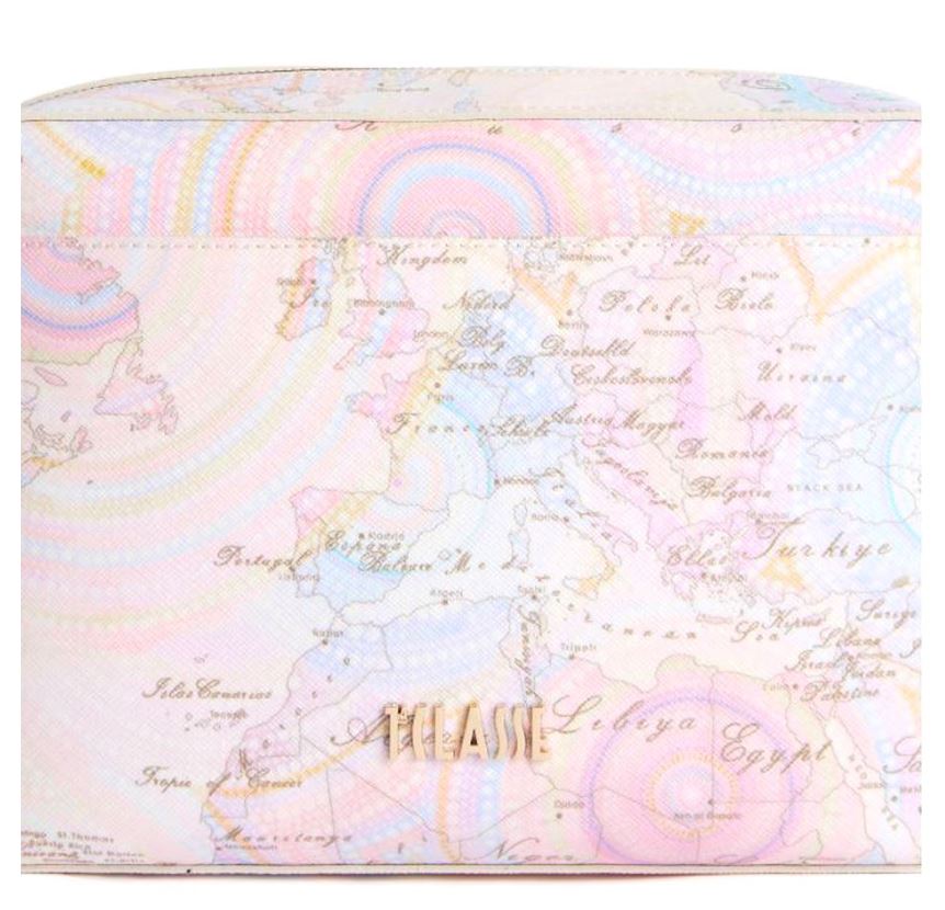Alviero Martini 1A Classe Tracolla Reporter Geo Dots Art L LE72 9922 Col 0028 Multicolor