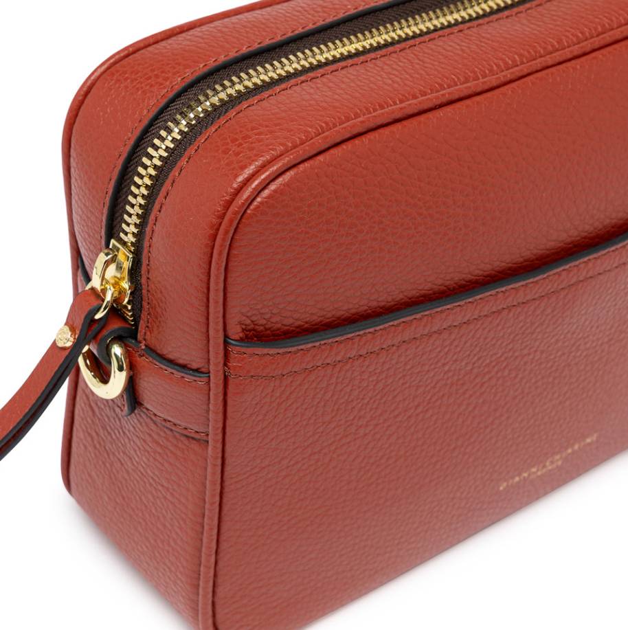 Gianni Chiarini Borsa In Pelle BS 11180/Comm GRN-NAOP NINA Brick Red
