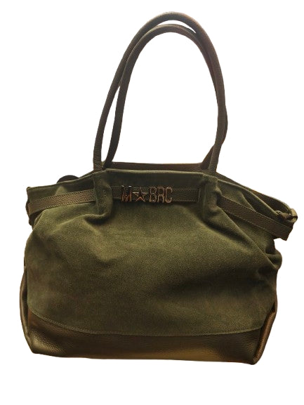 MBrc Borsa in pelle Linea Next G143 Verde