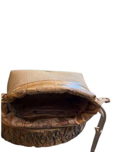 Alviero Martini 1A Classe  Tracollina LM LF27 9939 Col. 0950 Sandy Beige