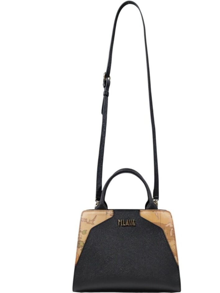 Alviero Martini 1A Classe Borsa A Mano Piccola 3 Scomparti Con Tracolla Staccabile L LB87 9407 Nero