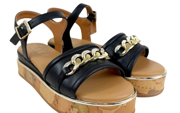 Alviero Martini 1A Classe SandaloN 2479 0371Col. W999 Black