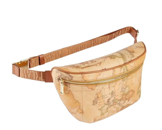 Alviero Martini 1^Classe Maxi Marsupio Geo Classic C E059 6000 Col 0010 Natural