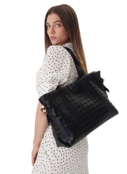 Borsa   Liu Jo  Riccy L Tote  AF5154  AA6098 ES027 Col.22222 Nero