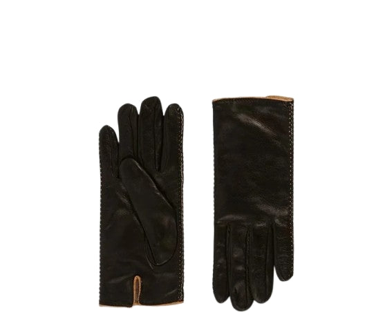 Alviero Martini  Guanti  Nappa Gloves Donna Nero  LM 9742 8157 TG. 8X