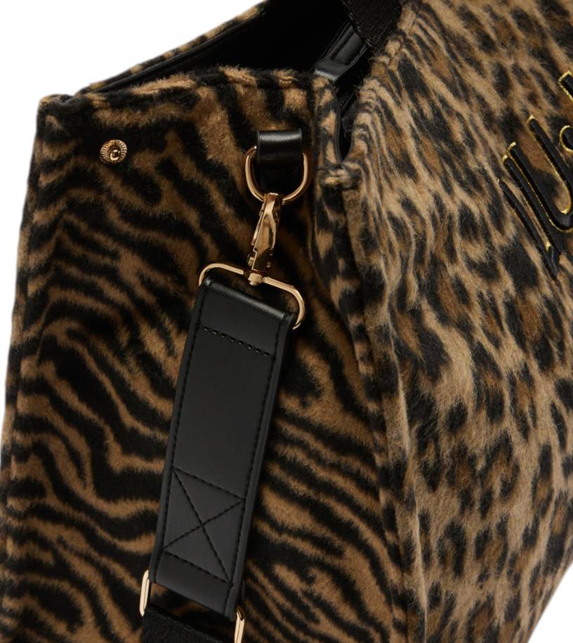 Borsa a mano Liu Jo L Tote 2F5027 T6089 Col 09B62 Brown Animalier