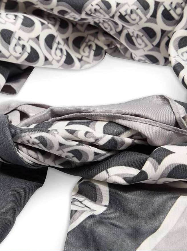 Liu Jo  Ecs Foulard Logo Ch Art 2F1044 T0300 Col 22222 Nero