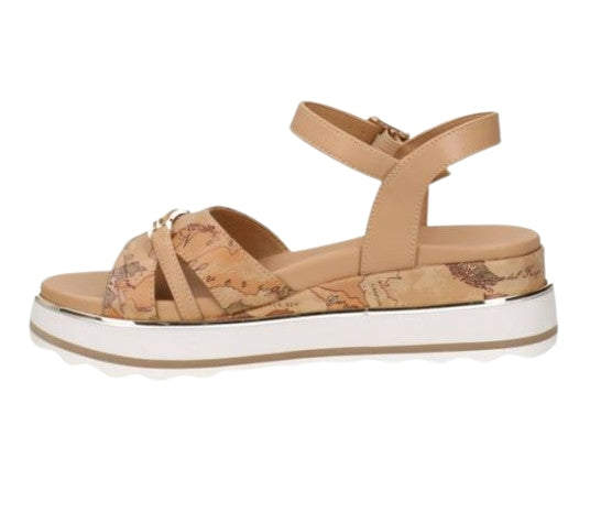 Alviero Martini 1A Classe Sandali  N2466 0371 Col. B156 Beige GeoCamel