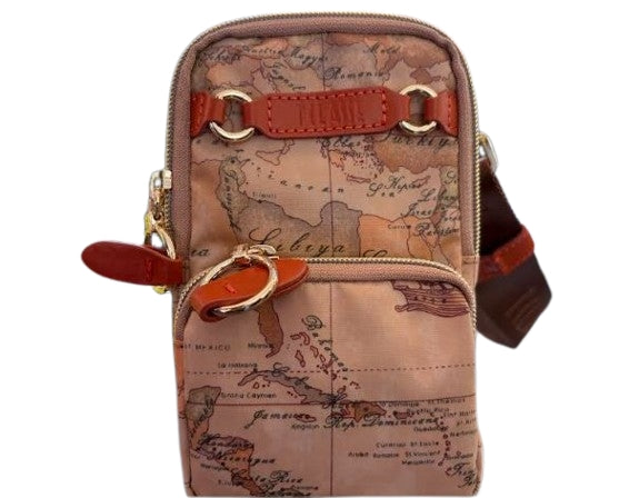 Alviero Martini 1A Classe  mini tracolla porta cellulare Col. 0420 Pumpkln