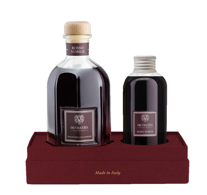 DR. VRANJES Fragranza ambiente Gift Box Rosso Nobile 100 ml + Refill 150 ml
