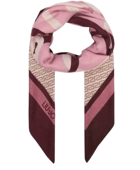 Liu Jo Ecs Foulard   PORTALOGO 2F6068 T2745 Col. 91718 Red aubering