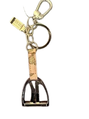 Alviero Martini 1a Classe  Portachiavi Staffa  L PP39  8391 Col. 0010  Natural