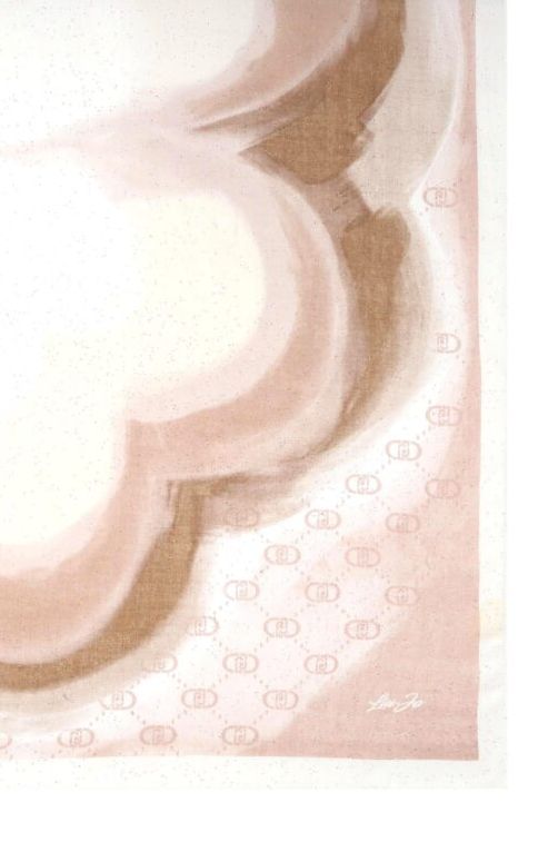 Liu Jo Ecs Foulard Four Leaves 2F5065 T0300 Col 41310 Cameo Rose