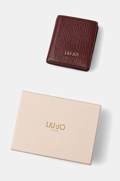 Liu Jo Portafoglio XS Bifold Caliwen AF5177 E0027 Col 91726 Red Wine