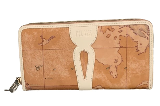 Alviero Martini 1A Classe Portafoglio Donna Soft Petals  Ziparound L PP77 S578 Col 0905 Avorio