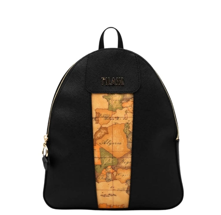 Alviero Martini 1A Classe Bloom City Zaino Backpack L LE52 9407 Col.0001 Black