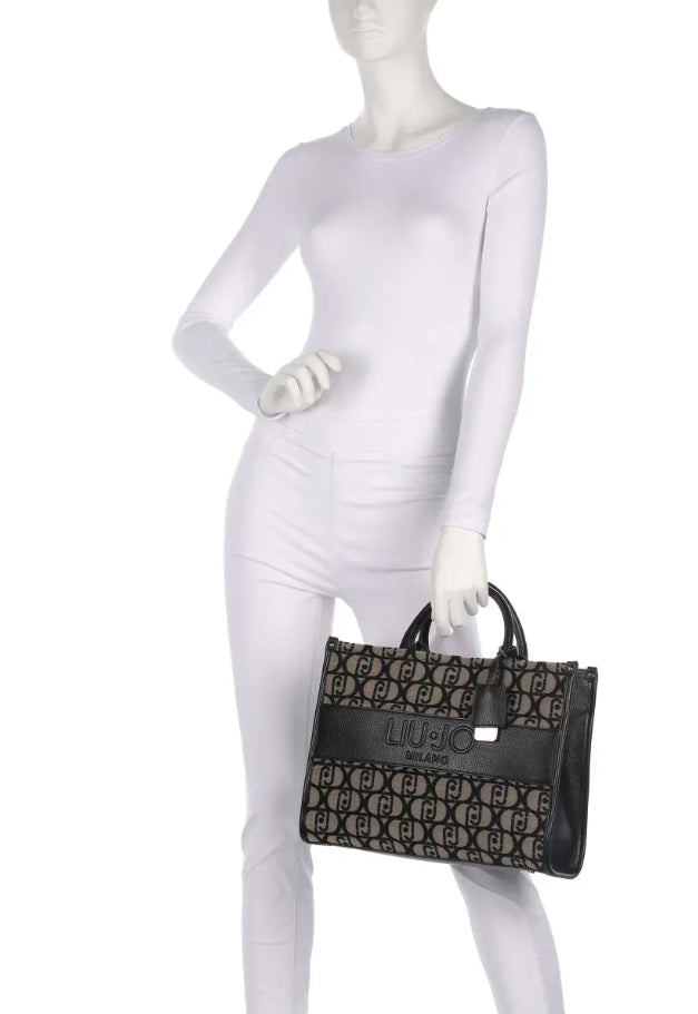 Borsa Liu Jo Ridhi M Tote AA5206 T3152 Col 22222 Nero