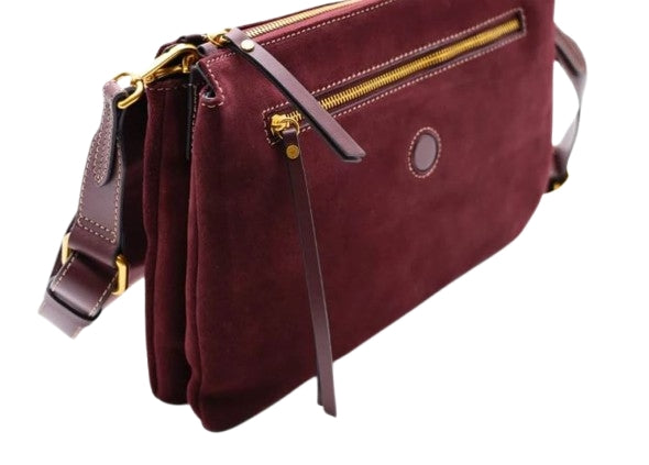Gianni Chiarini THREE Borsa A Tracolla in Pelle BS12295 AMARONE
