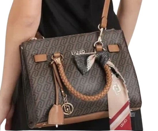 Borsa   Liu Jo  Manh   S  SATCHEL   AA6069 E1137 Col. 81140 Suede