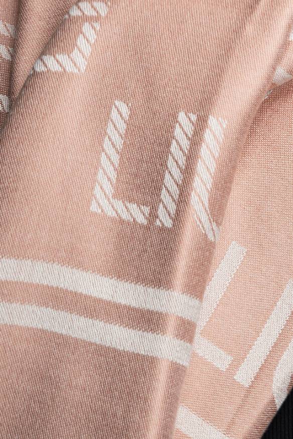 Liu Jo Stola 2F4002 T0300 Square Jacquard Bianco lana