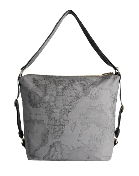Alviero Martini 1A Classe Borsa a spalla Doppia Portabilità Higland Soft LD35 9449 Col 0030 Dark Grey