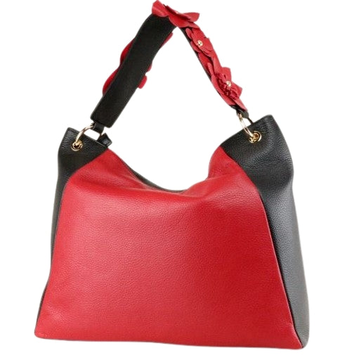 M Brc - M. Braccialini Obo  Borsa A Spalla T415 Nero Rosso