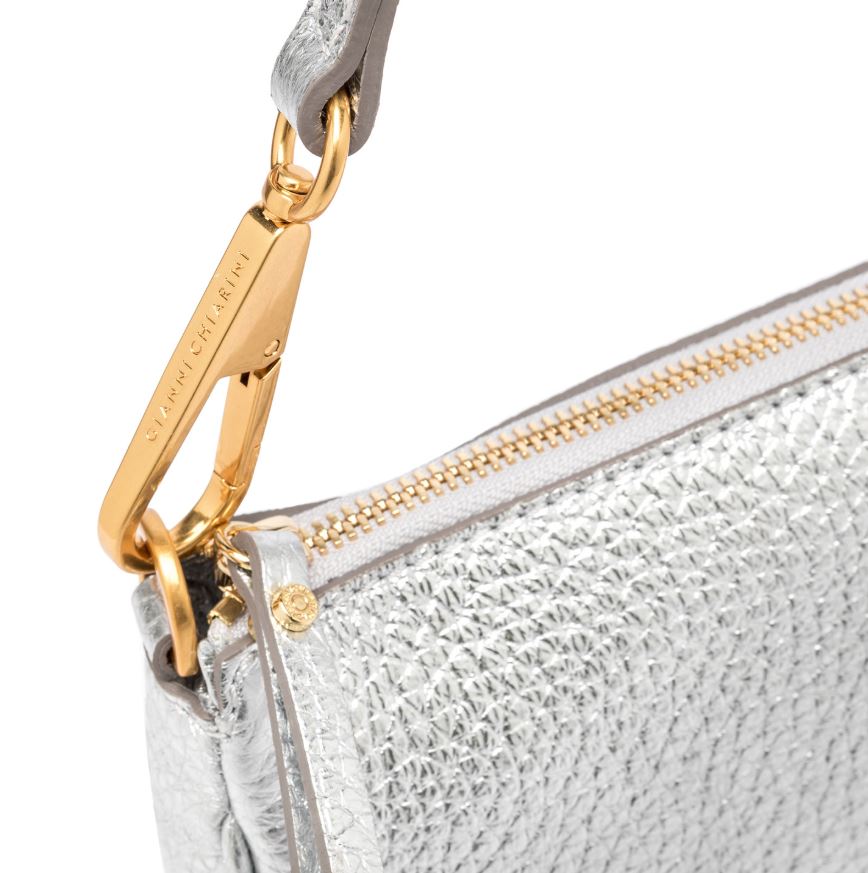 Gianni Chiarini BROOKE  Borsa in Pelle C/Tracolla BS 875 TKL Silver