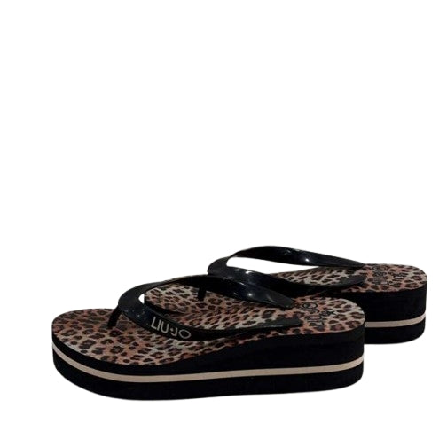 Liu Jo Ciabatta alta beach VA6178 E1005 Col. V9789  Animalier