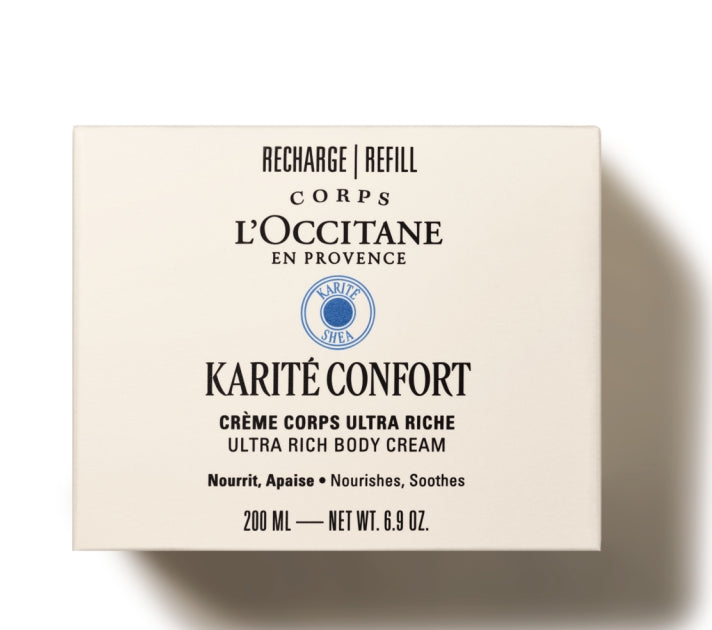 L'Occitane Ricarica  Crema Ultra-Ricca Corpo Al Burro Di Karité Karité Confort 200 ml