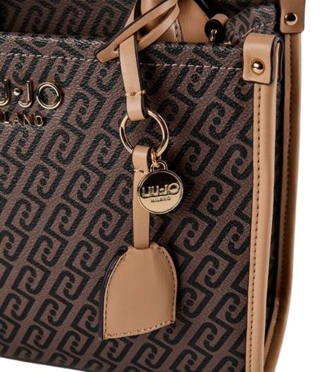 LIU JO Borsa Shopper  Ridhi  S Tote  AF5192  E1092 Col. C3904 Testa moro/d